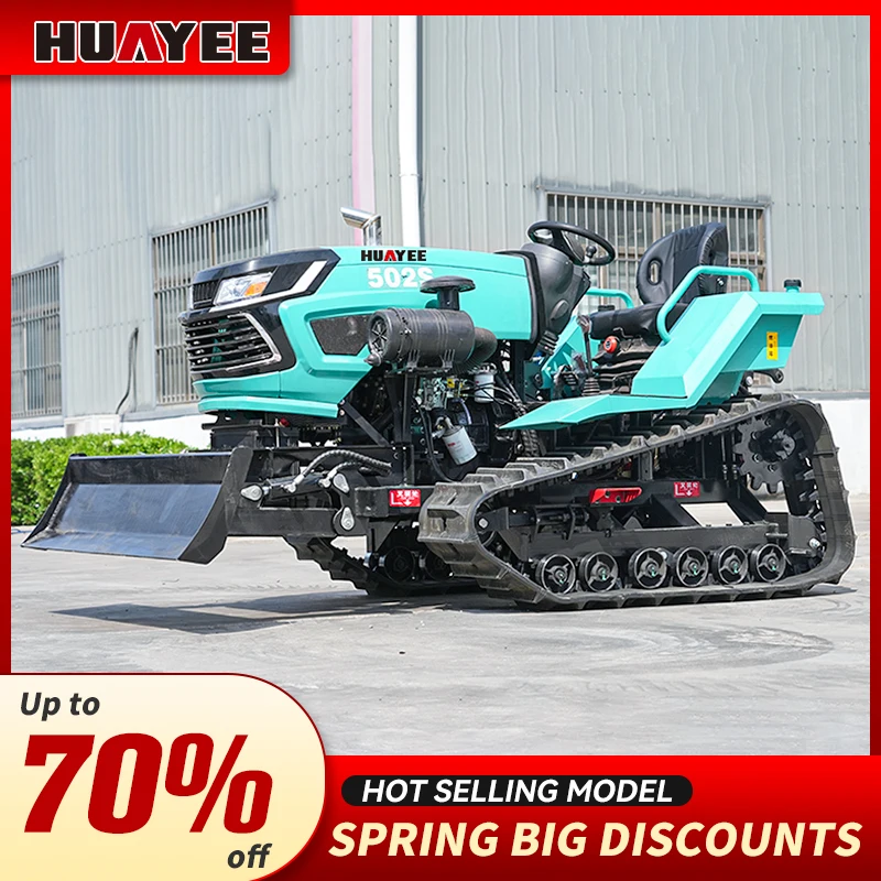 Neuer multifunktionaler kleiner Grubber, der beste Raupen-Rotationsgrubber in China.