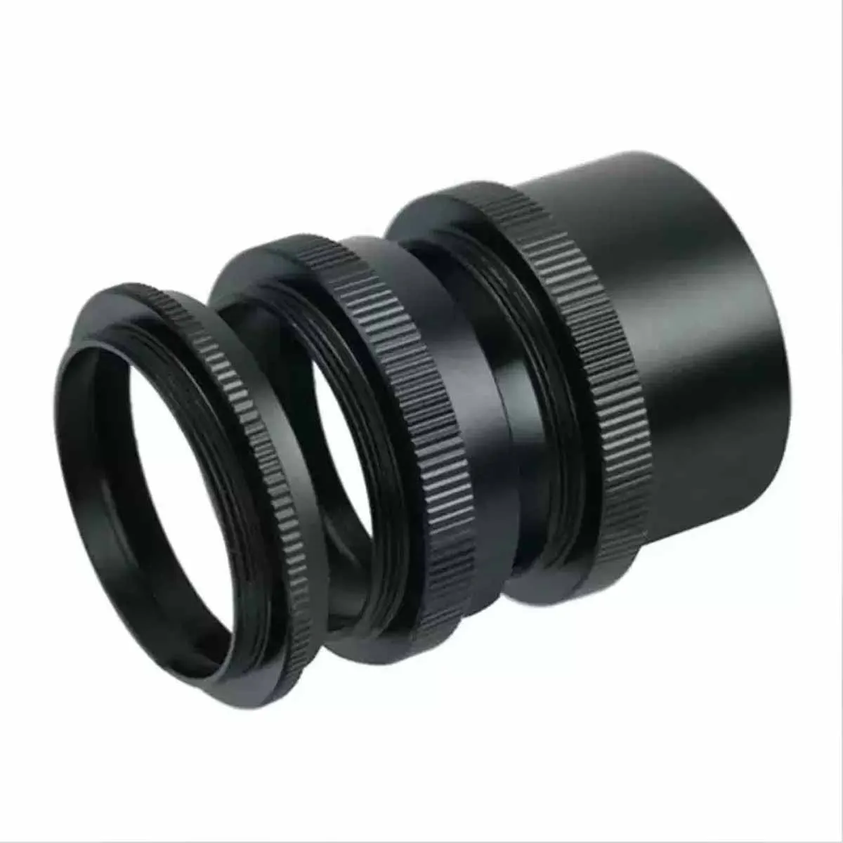 M42 Screw Lens Close-Up Circle 3-Piece Set Manual Focus Macro Close-Up Ring Accessory