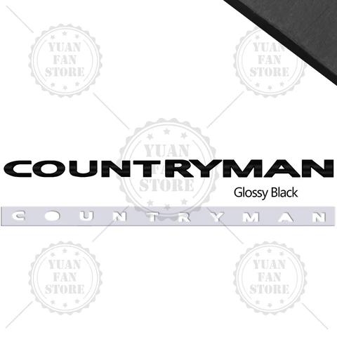 1 шт. металлическая буква для Countryman Clubman MINI Cooper S 3D эмблема наклейки на задний багажник автомобиля надпись значок авто аксессуары Стайлинг