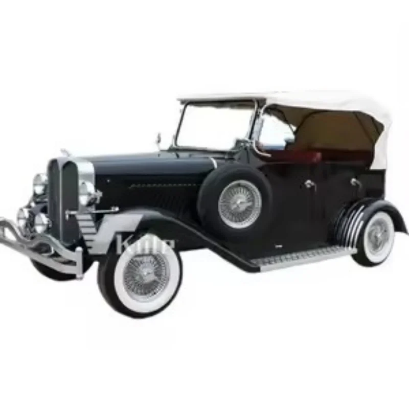 CE certified low speed electric classic car with canopy comfortable sightseeing classic car leisure travel classic car