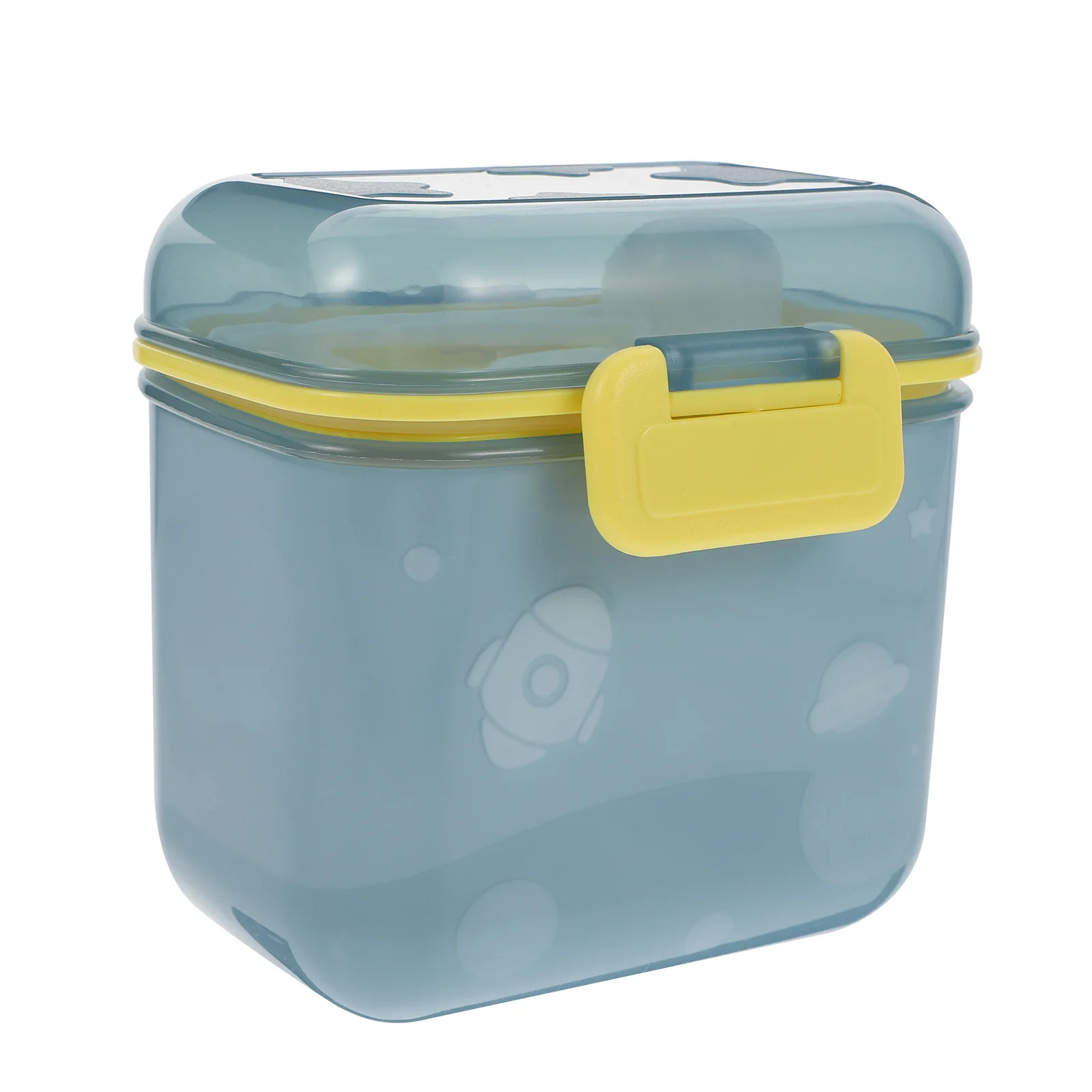 

Portable Baby Food Storage Box Sealed Milk Powder Container With Spoon Non-Spill Durable Pp Silicone Material Large Capacity For