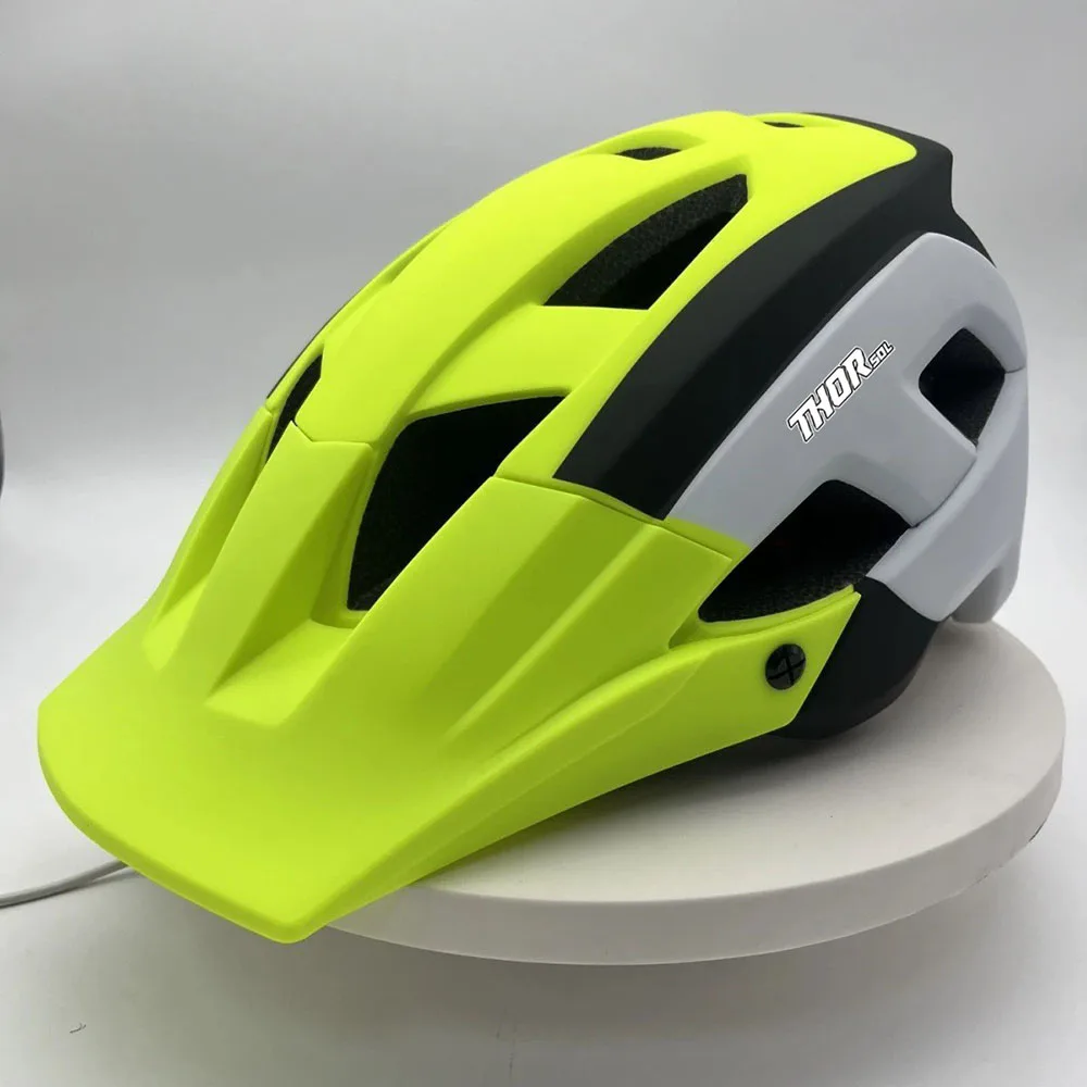 

THORSOL мужской шоссейный велосипедный шлем горный велосипед Mtb шлемы для скоростного спуска Casco Bicicletas уличная сверхлегкая защитная кепка для езды на велосипеде