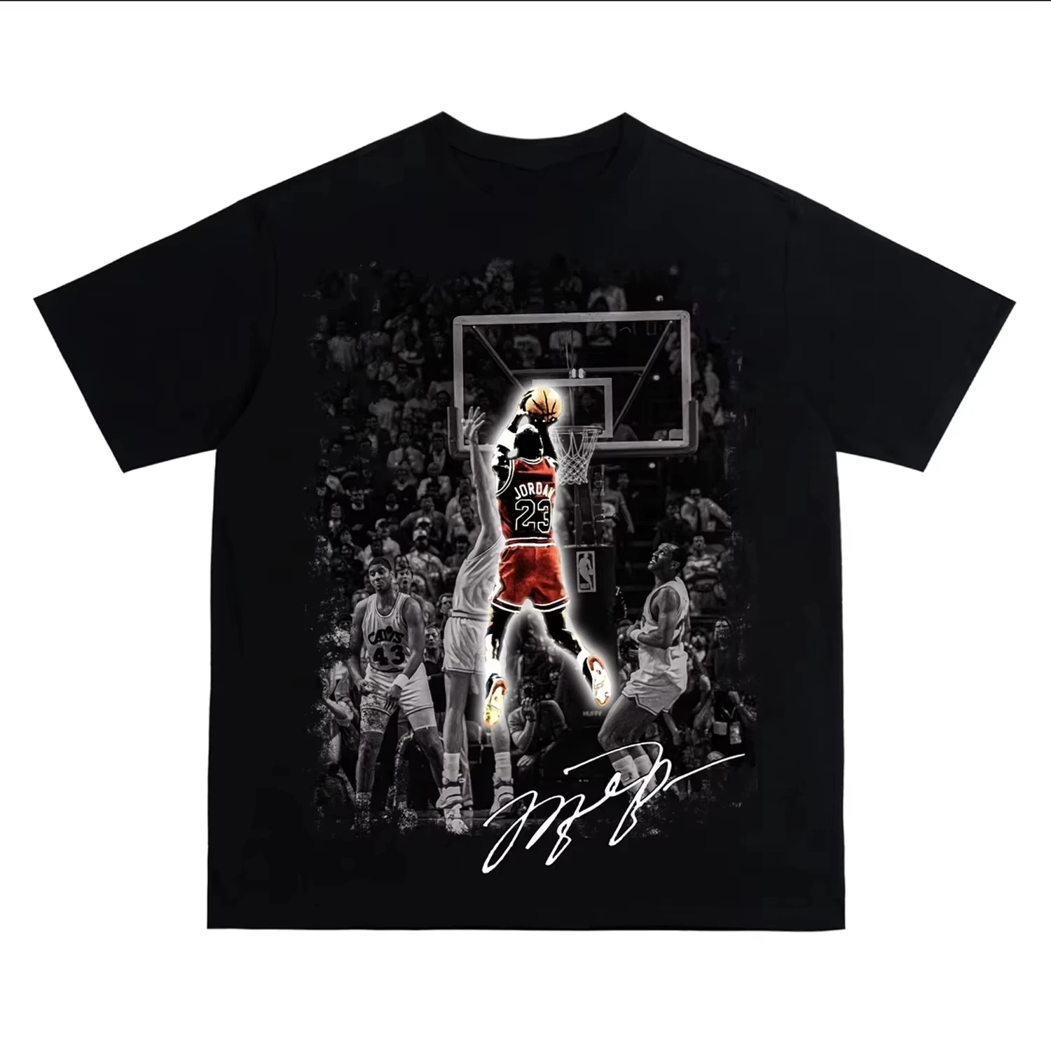 2025年【XNF公式ストア】260グラムの厚手コットン！ Michael The Shot Sports レトロ Tシャツ メンズ レディース 半袖 トップス