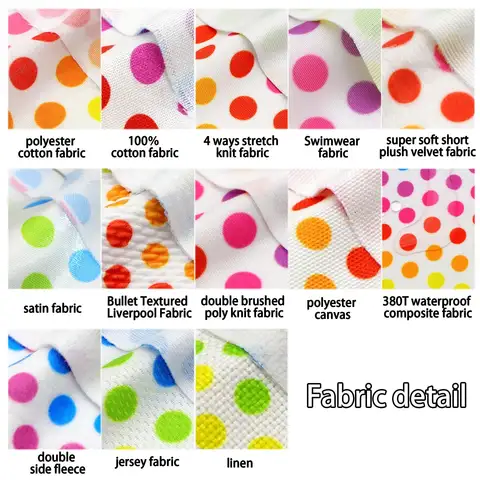 Customized Pattern Printed Fabric by the Meter Polyester Cotton 100% Cotton 4 Ways Stretch Knit Fabric Bullet Textured Liverpool