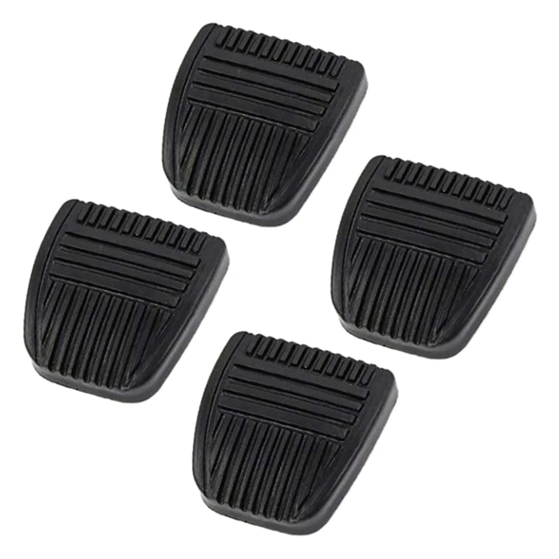 4X 31321-14020 Brake Clutch Pedal Pad Rubber Cover Trans Vehicles For Toyota/Camry/Celica/Paseo/RAV4/Tacoma