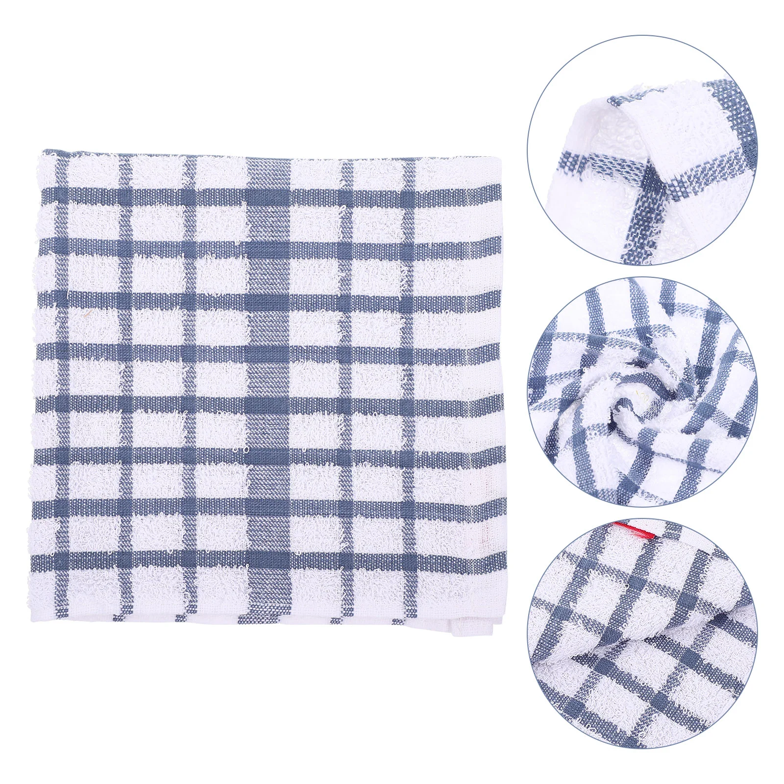 

3 Pcs Kitchen Dishcloth Absorbent Tea Towels Cotton Yarn Cleaning Cloths for Hand Washcloths Soft Duster Washing