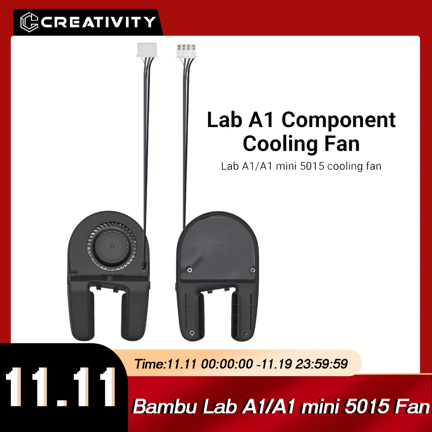 yZ[zBambu Lab A1 / A1 mini 3Dv^[p 5015 A1 mini R|[lgpt@ 24V 50X15MM GAu[ (bambulab a1 minipN[[t@)