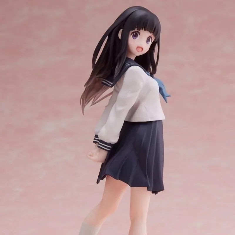 16CM Anime Hyouka Chitanda Eru Figure JK Sailor Suit Dress Up Model Toy Gift Collection Action Figure PVC Coreful Figurine Toys