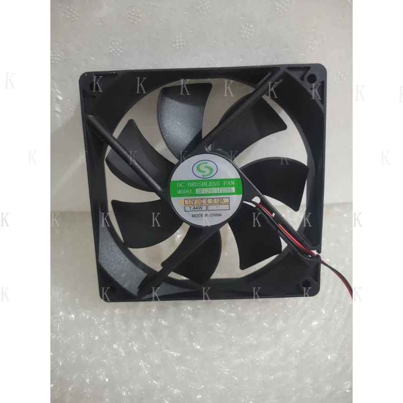 C  FOR  1PCS DF1202512SEL 12V DC 0.12A 1.44W 2-wire cooling fan