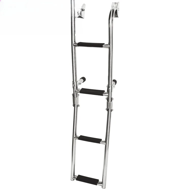 سلم من الفولاذ المقاوم للصدأ لقوارب اليخوت متعددة الأغراض في المناطق الساحلية #2