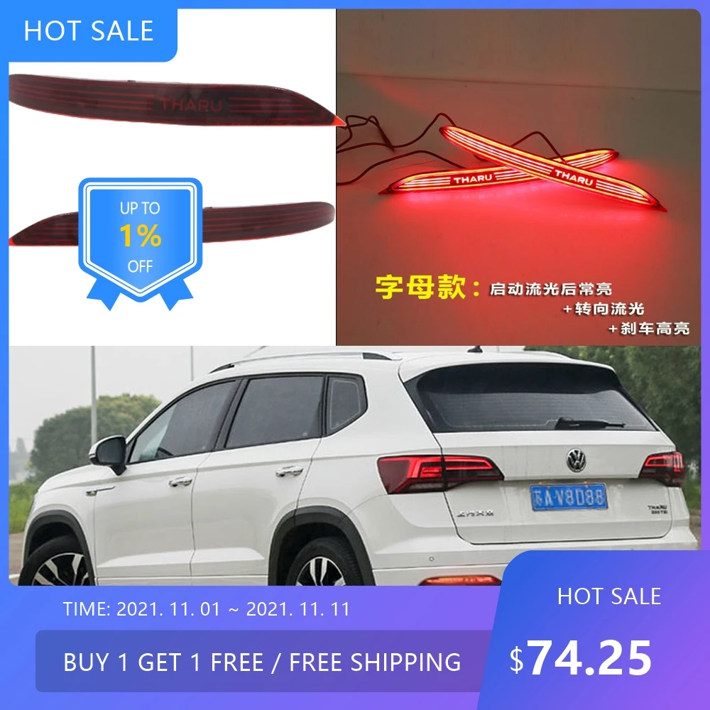 

Dynamic auto bumper tail light for Tharu taillight 2019~2021y LED auto accessories Taillamp for Tharu rear light fog
