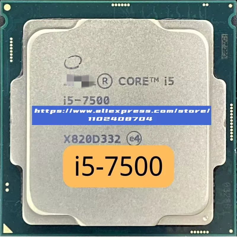 Core i5-7500 i5 7500 3.4 GHz Quad-Core Quad-Thread CPU Processor 6M 65W LGA 1151