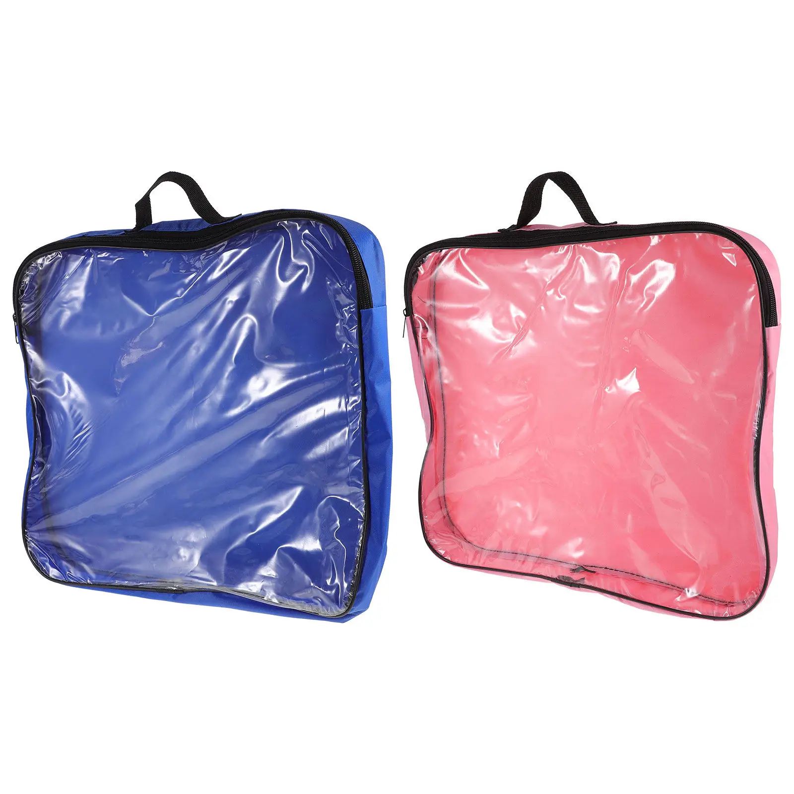 

2Pcs Roller Skate Bag Oxford Cloth Large Capacity Portable Skates Storage Pouch Inline Skates Organizer Roller Skate Bag