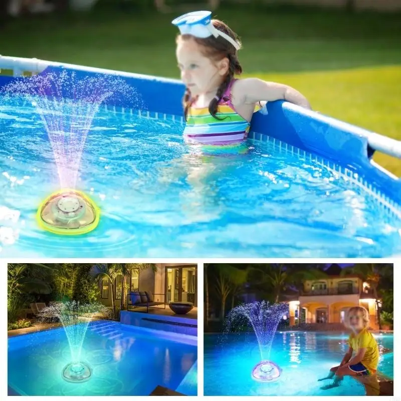 

Adjuster Operated Swimming Pool Water Feature Light With Bright Color Changes JOME