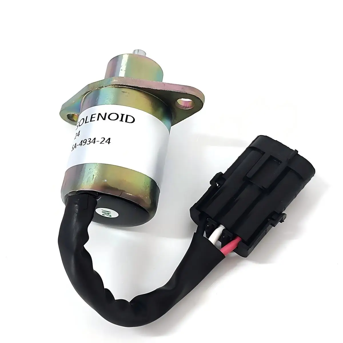 New 24V SA-4934-24 Fuel Flameout Solenoid for Perkins 700 Series Engine SA493424