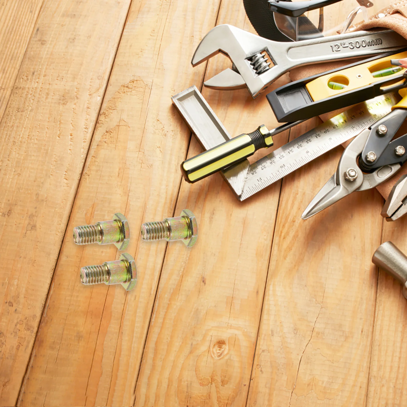 

4Pcs Side Support Screws Motorcycle Essential Kickstand Replacement Durable Easy Install Side Stand Bracket Kickstand Screw