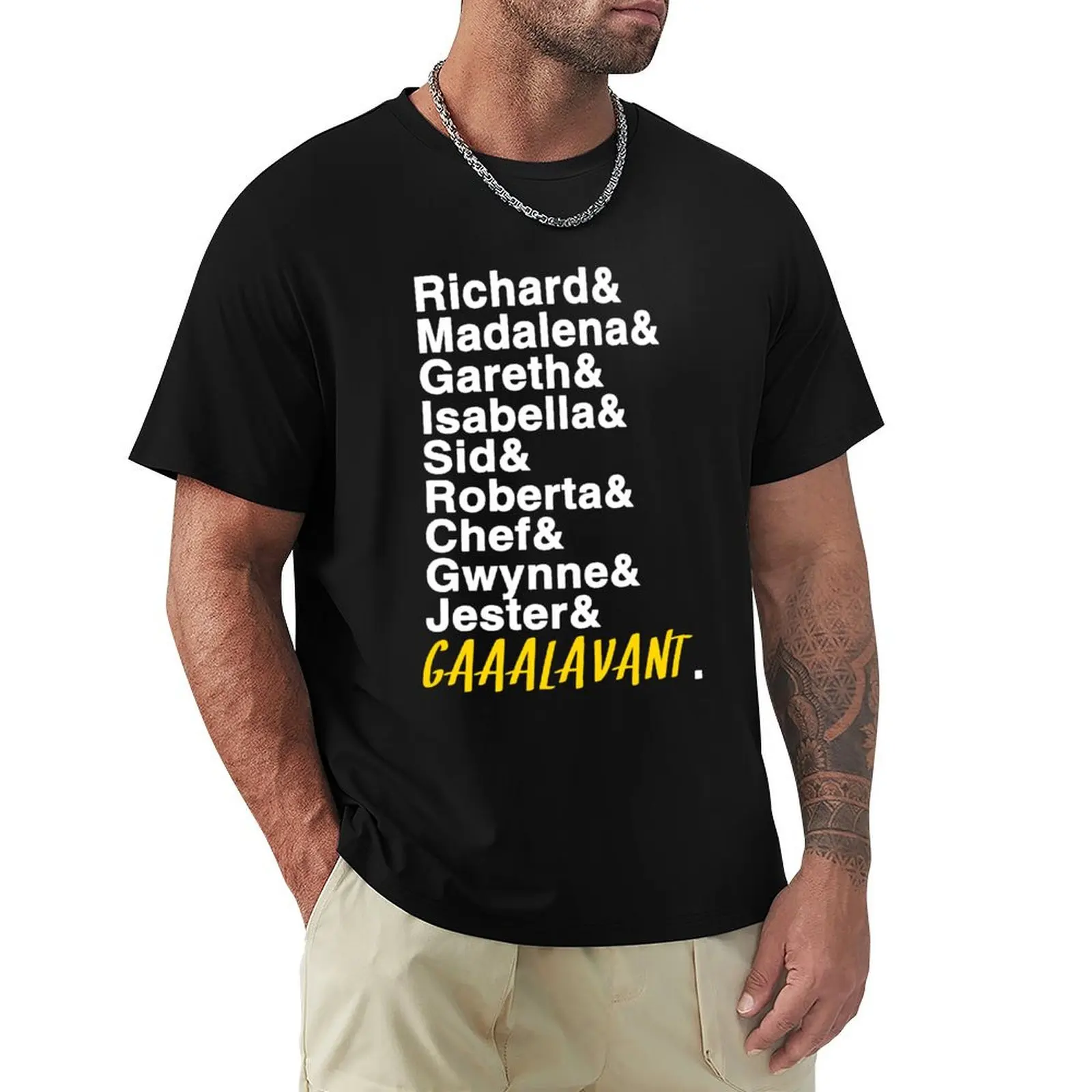

This amazing show known as Galavant T-Shirt Retro Style Print Casual Top
