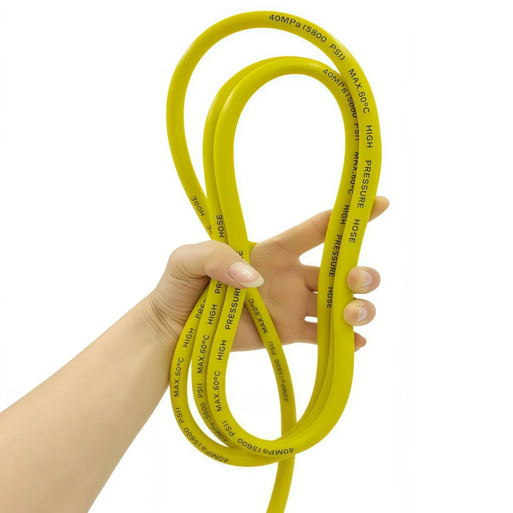 5~20m Flexible Pressure Washer Hose 5800PSI Car Wash Hose Water Cleaning Extension Hose Equipped With Extender M22-pin 14/15 image 3