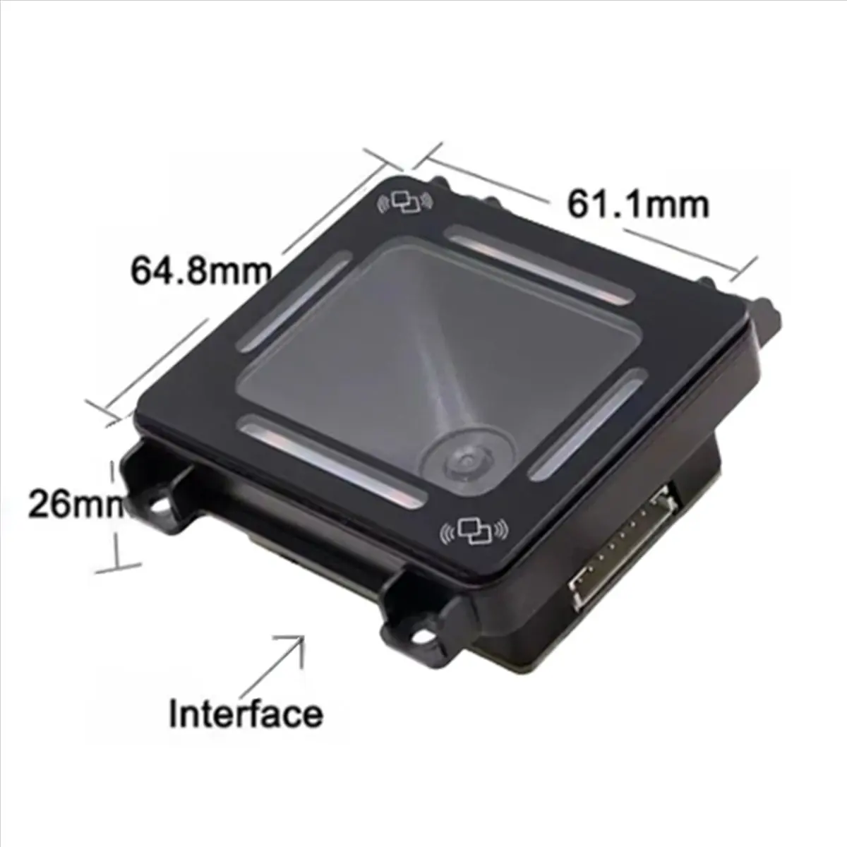 

【LEISURE】10X EP8280 QR Code RFID Card Reader NFC 1D 2D QR Code Reader Access Control Barcode Scanner USB Wiegand