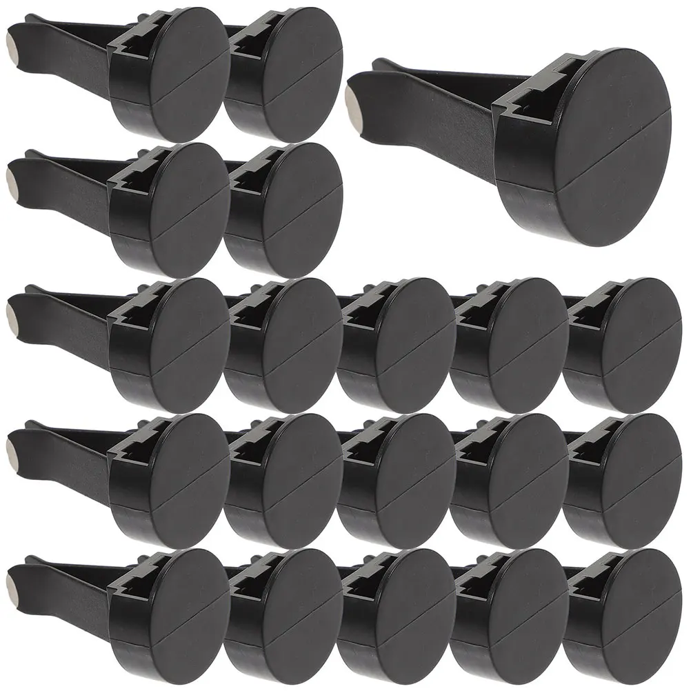 

50pcs Car Vent Metal Aromatherapy Accessories Durable Easy Installation Air Freshener Clips Car Diffuser Vent Clips Vehicle Air