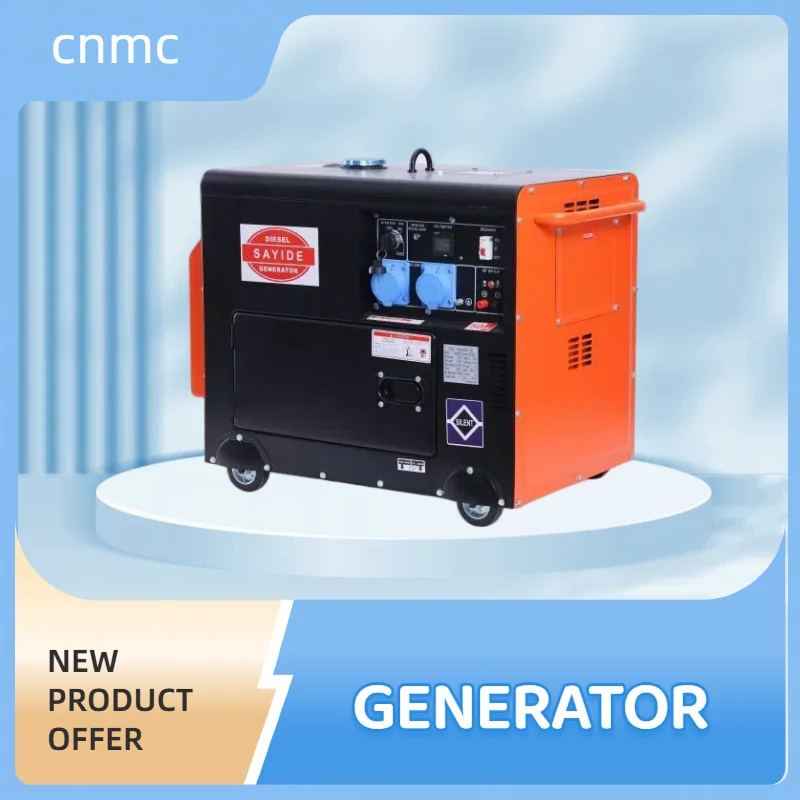 110v Generator Noiseless Ready-to-use Current Generator 220v  Travel Electricity. Made in China Factory Direct Sales Genset