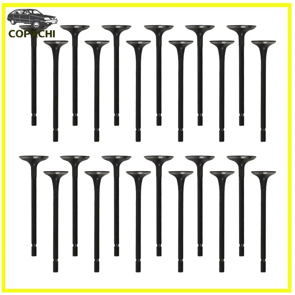 24pcs G6EA Engine Intake&Exhaust Valve 22211-3E000 22212-3E000 For 05-13 Hyundai Grandeur Santa Fe Kia Opirus Rondo Cadenza 2.7L