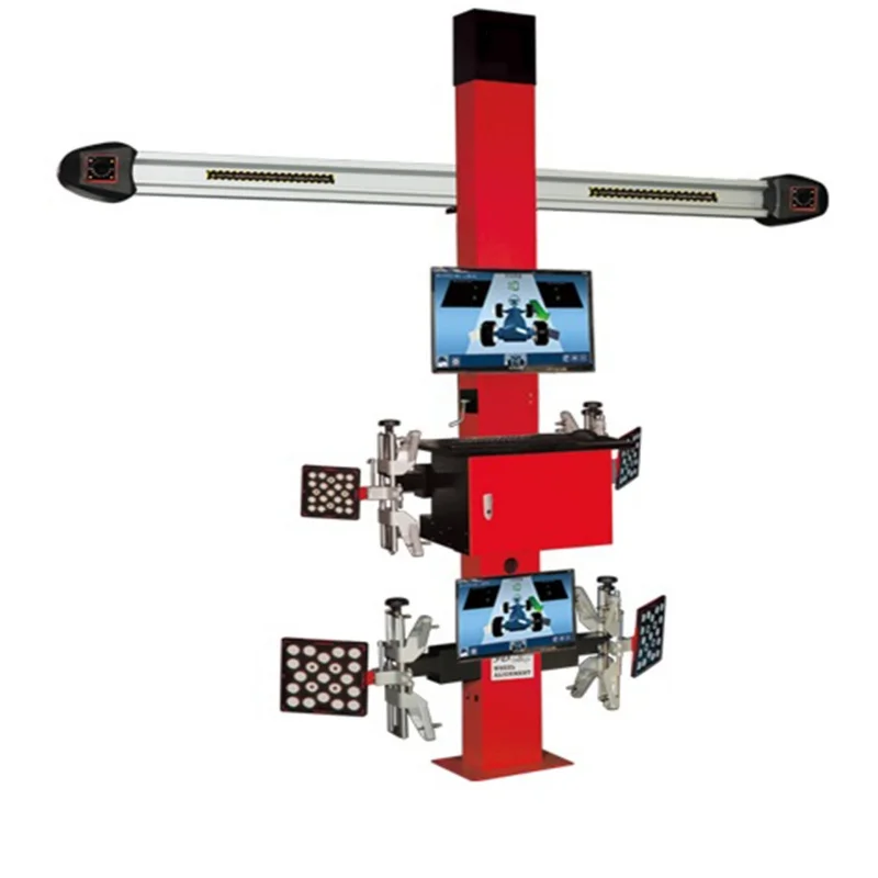 3D Tire Four-wheel Alignment Instrument Car Tire Adjuster Digital Display Car Lift Four-wheel Adjustment Equipment