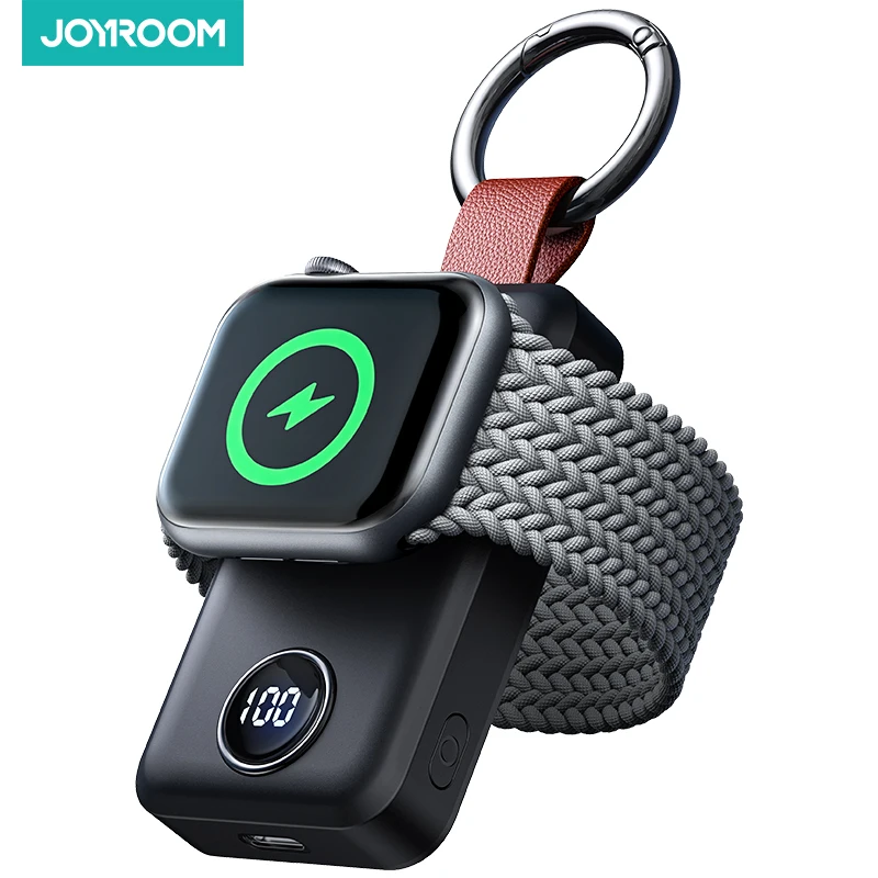 

Joyroom Portable Wireless Charger for Apple Watch Series 8/Ultra/7/6/5/4/3/2/SE 2000mAh iWatch Charger Magnetic Power Bank