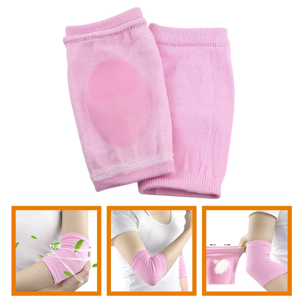 

1 Pair of Moisturizing Elbow Sleeves Cracked Elbow Exfoliating Covers Elbow Spa Covers