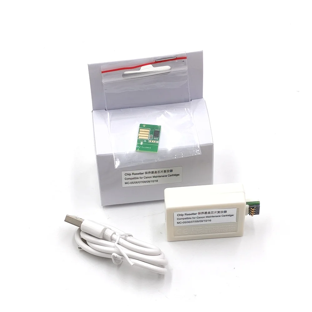 رقاقة إعادة تعيين MC-G05 MC G05 صيانة صندوق رقاقة إعادة تعيين لكانون GX1030 GX2030 GX2080 GX1080 GX1050 GX2050 خزان نفايات الطابعة