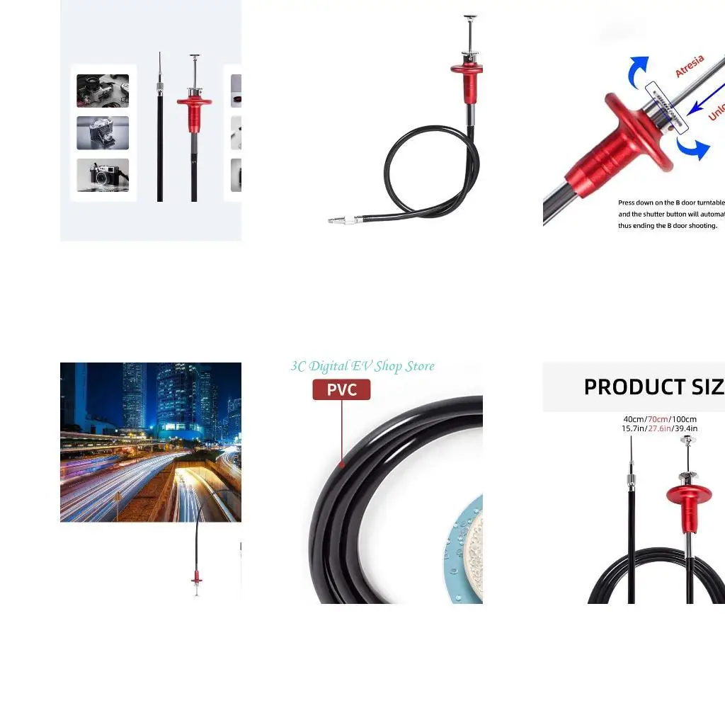 

Гибкий кабель штарки нержавеющей стали Э74Д для фотографии длинной выдержки