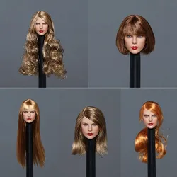 GACTOYS GC042 1:6 Scale American Famous Singer Taylor Head Sculpt Swift For 12Inch Action Figure Female Body Collection Doll Toy