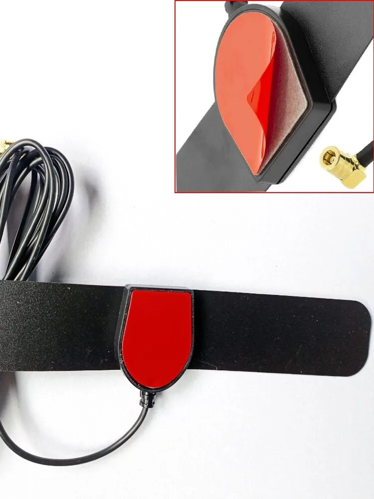 3-meter FMAM in car digital antenna SMB bend receiving patch antenna DAB digital receiving antenna