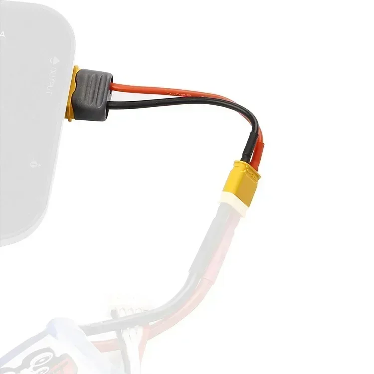 "4PCS AMASS XT30 ชาย XT60 หญิงปลั๊กอะแดปเตอร์ 100 มม.16AWG ซิลิโคนสําหรับแบตเตอรี่ Lipo,Drone,รถ,เรือ" RC อะไหล่