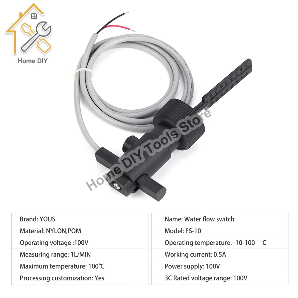 Imagem -06 - Detector de Fluxo de Água Interruptor de Fluxo de Defletor de Seis Ponto à Prova de Explosão W20 Sensor Magnético de pá Longo