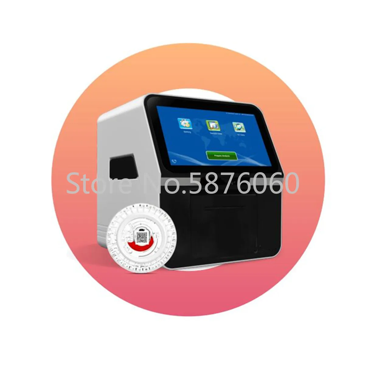 Cannie Dog Vet Veterinary Animal Chemistry+ Coagulation + Electrolyte Feline Analyzer Machine Breeder Medical Supplies