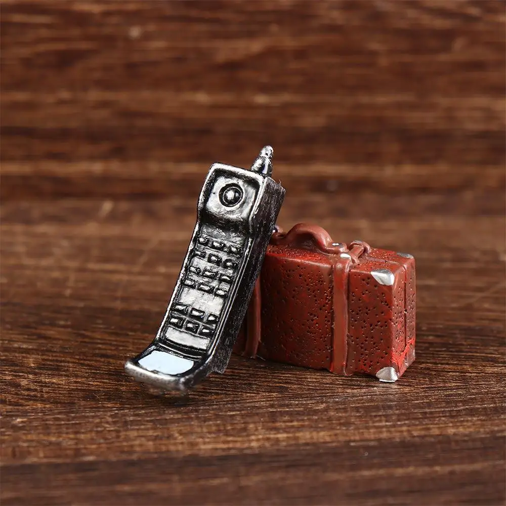 Decorazione della casa Figurina nostalgica retrò Mini miniature di fotocamera retrò Modello Case delle bambole Figura in miniatura