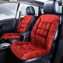 Autumn Winter Universal Plush Car Front Seat Cover Comfortable Warm Plush Easy To Install Cushion Auto Soft Pad Mat 자동차 시트