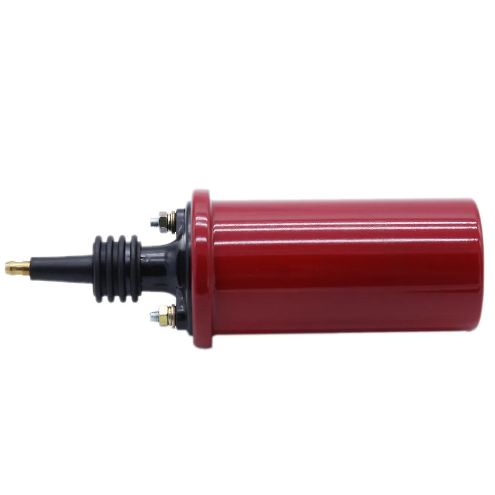 Universal Tower High Output Coil 45000 VOLTS Red MSD8223 Blaster 3 Ignition Coil for An Oil-filled Metal Canister Car Parts