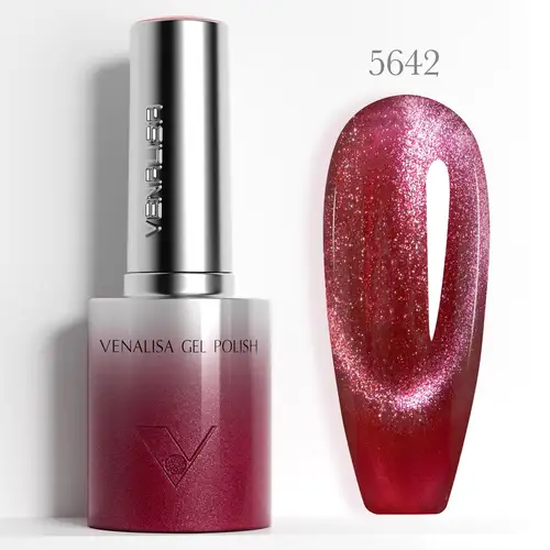 1pc Venalisa 10ml Nail Gel Polish Round Brush HEMA FREE TPO FREE Soak Off Sparkle Cat Eye Gel Lacquer Soft Texture Gel Varnish - Image 26