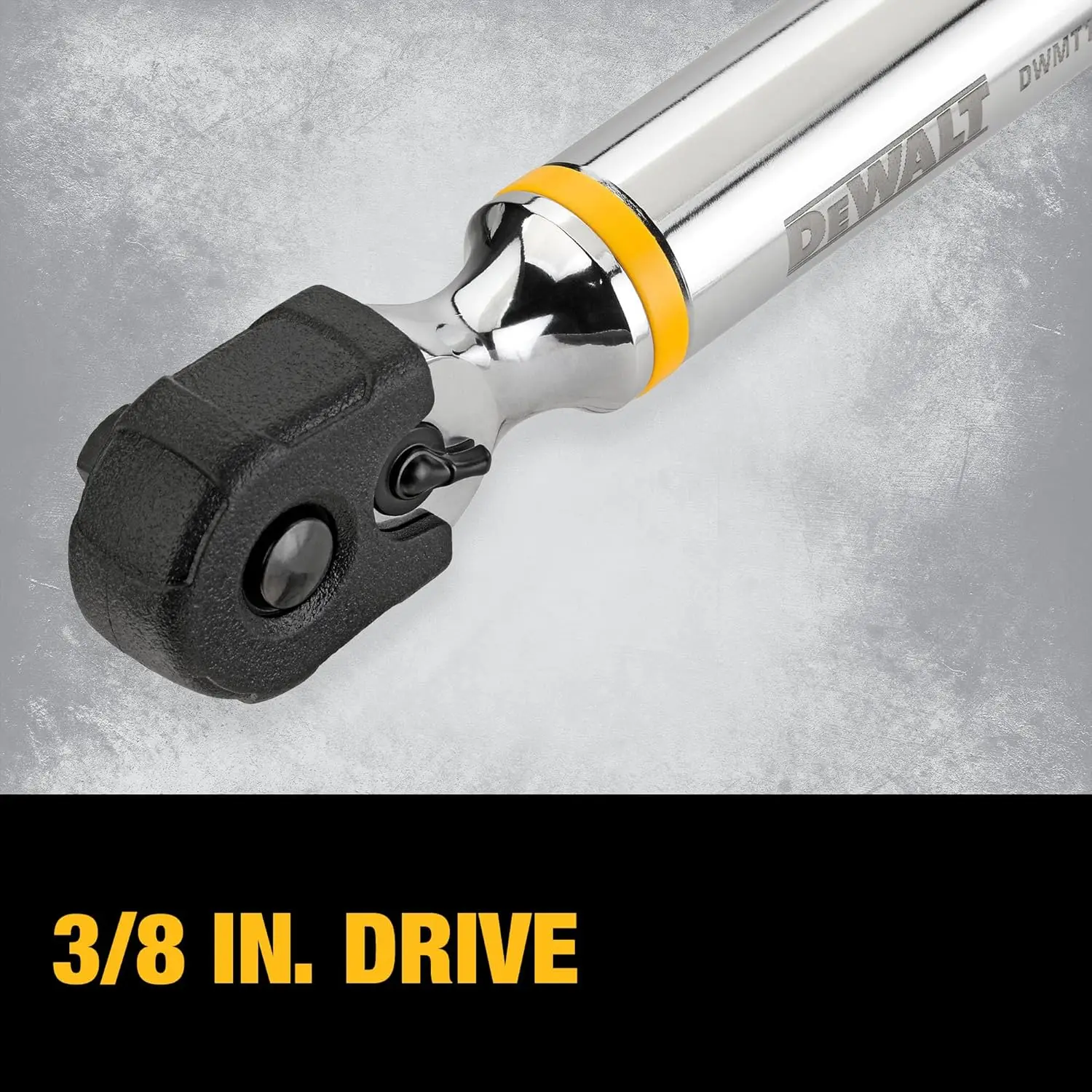 

DEWALT Digital Torque Wrench, 3/8 inch Drive, 20-100 FT-LB, with Storage Case (DWMT17061)