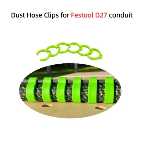 10PCS for Festool CT Dust Extractor Plug-it Cable To D27 Hose Clips 34mm OD Festool Accessories