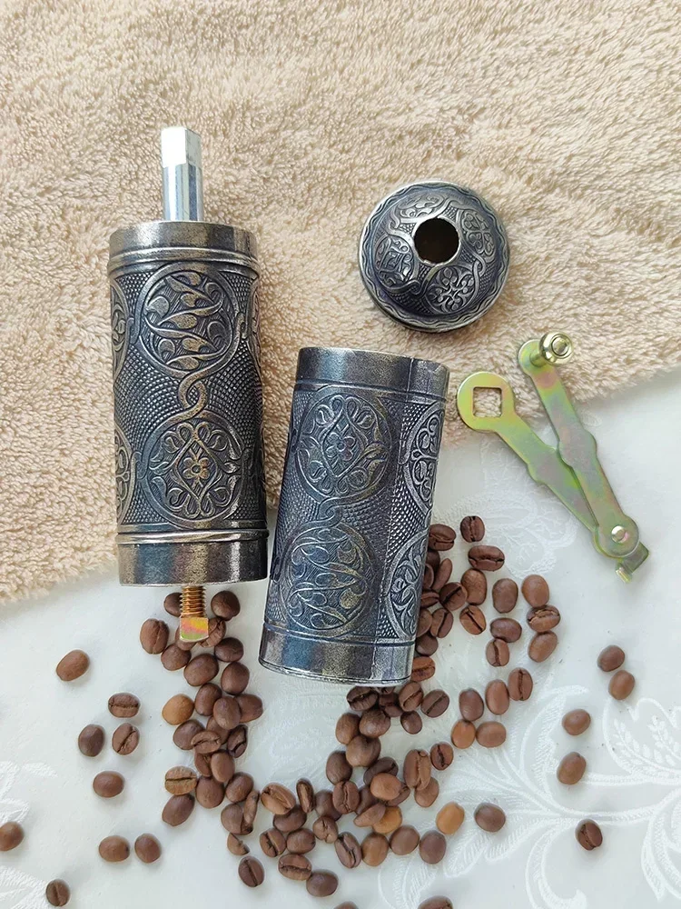 Antique Copper Coffee & Pepper Grinder Turkish Mill Vintage Spice Kitchen Essential Durable Fast Delivery