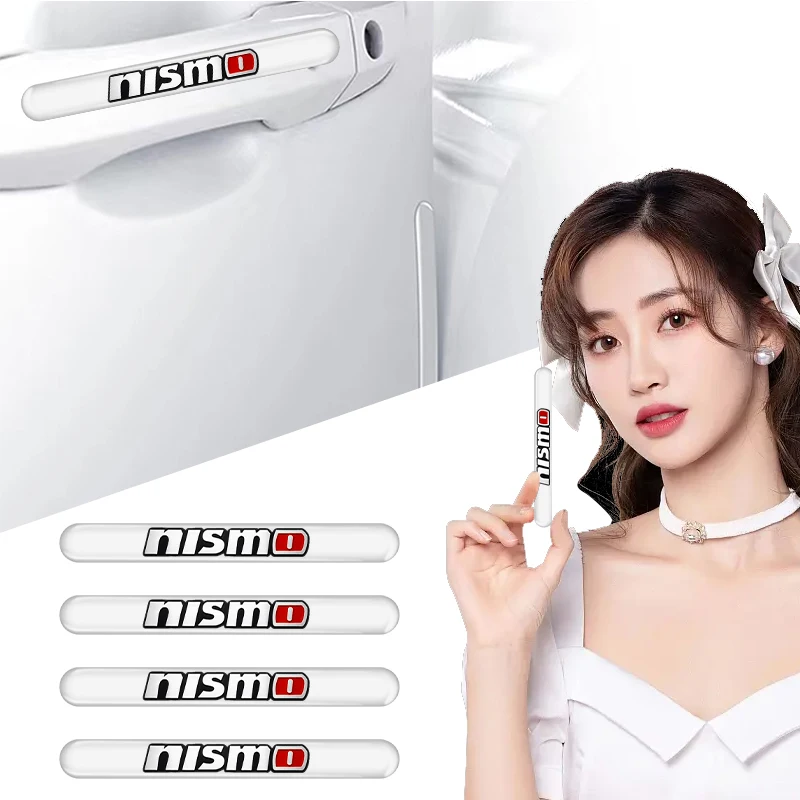 

Защитная накладка на ручку двери автомобиля, прозрачная, от царапин и ударов, для Nismo Nissan Juke Tiida Teana GTR 350Z Fairlady