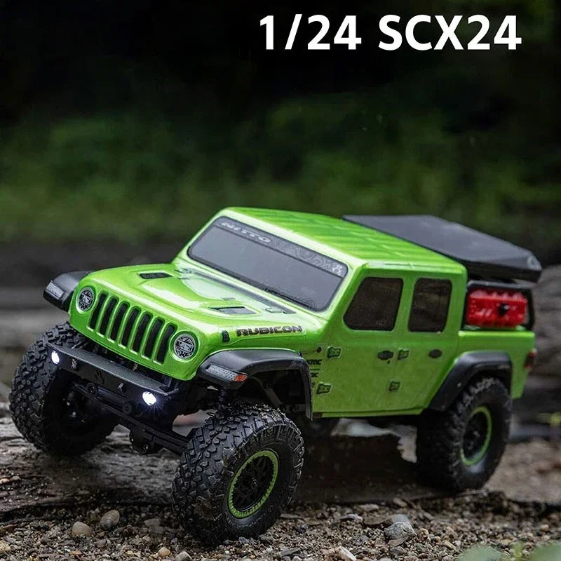 Axial Scx24 1/24 Remote Climbing Off Road Vehicle Jeep Gladiator Rtr 4wd Axi00005 V2 Children'S Toy Festival Gift