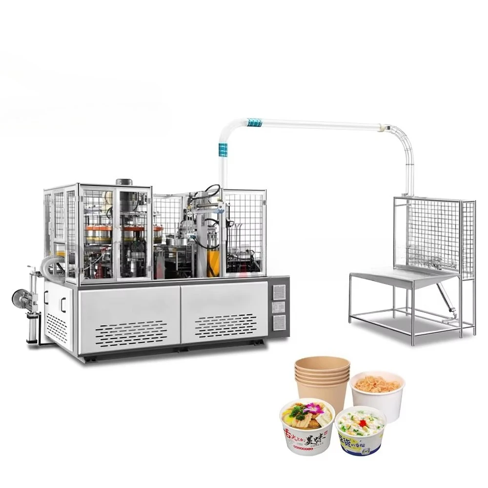 Full Quality Automatic Paper Bowl Making Machine Paper Bowl Salad Forming Machine
