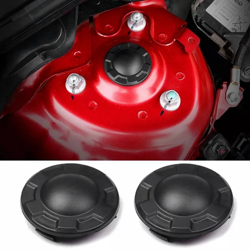 6PCS Car Shock Absorber Trim Protection Cover Waterproof Dustproof Cap For Mazda 3 CX-5 CX-4 CX-8 Accessories