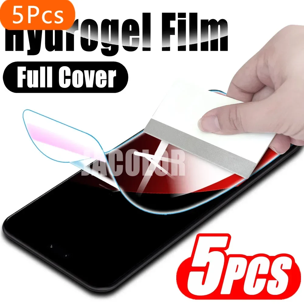 5 шт. гидрогелевая защитная пленка для Xiaomi Civi 4 Pro 2 1s, мягкая защитная гелевая пленка для Sam Glaxy для Xiao mi Civi4pro, мягкая, не стекло
