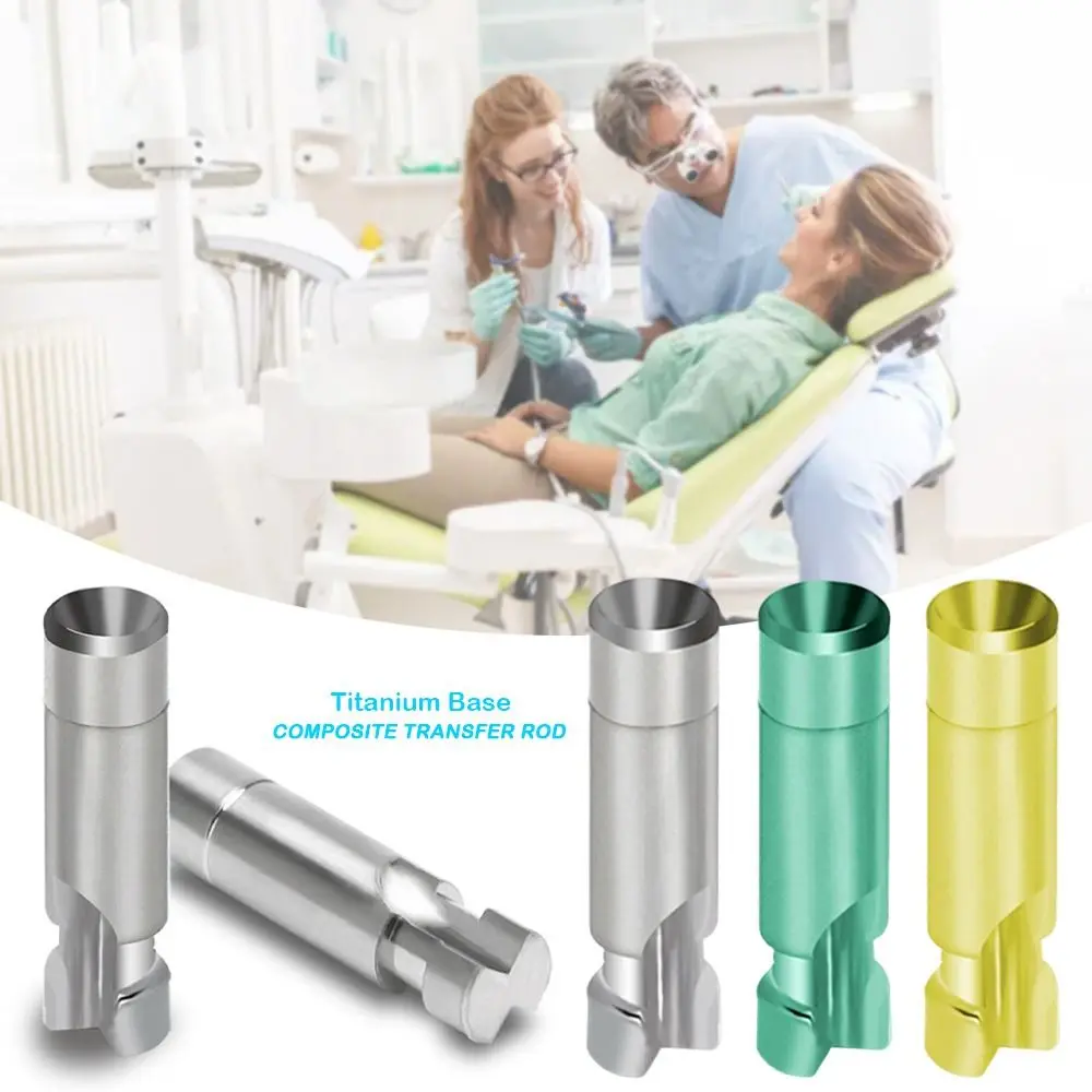 

Durable Stainless Steel Gypsum Substitute Multiple Color DIY Protective Cap Titanium Base Dental Laboratory