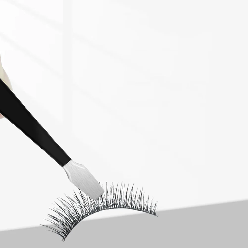 3 pçs pinças de carimbo pinças de cílios de aço inoxidável precisão artesanato jóias ferramentas coletor de cílios postiços